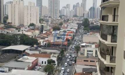 Excelente apto na Vila Gomes Cardim, 59m² a.u., 2 dormitórios (1 suíte), sala, cozinha, lavanderia, varanda, 2 vagas e lazer (REF 17.220)