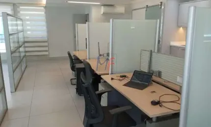 Excelente conjunto comercial em higienópolis, 67 m² a.u., com ar condicionado, piso porcelanato, copa, 2 banheiros e 2 vagas (ref 17.346)