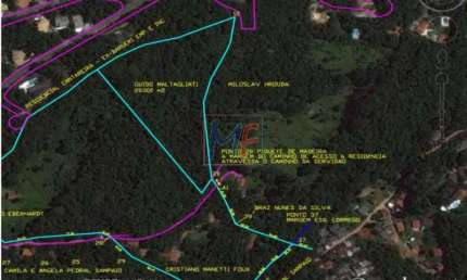 Terreno em Mairiporã com 20.000 m², estuda permutas e propostas, zoneamento rural, próximo de rodovias e ponto de ônibus. REF: 1.333