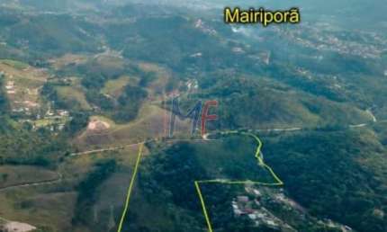 Ótimo terreno com 124.077 m², cercado, frente para o asfalto, localização privilegiada no bairro Suíça da Cantareira. REF: 11.027
