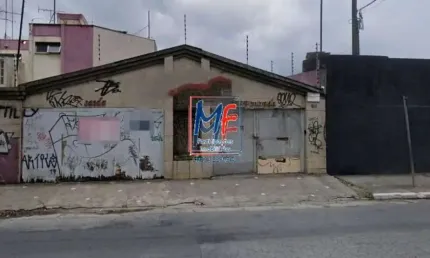 Ótima Terreno  localizado no bairro Parque da Mooca, 3.377m² a.c, 4.000 m² terreno ,  Frente 50m. ZONEAMENTO ZPI-1 - Não aceita permutas.   REF 12.921