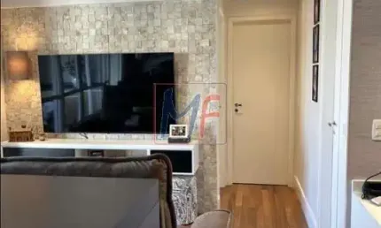 Excelente apto no Jd. Leonor Mendes de Barros, 70m² a.u.,  2 dormitórios (1 suíte), sala, cozinha, escritório, varanda, 1 vaga, lazer (REF 17.467)