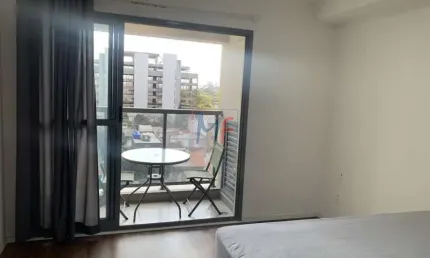 Excelente apto studio na vila clementino, 28m² a.u., 1 quarto, cozinha, banheiro, varanda, lazer. prox. metrô hospital são paulo (ref 17.521)