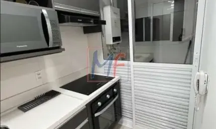 Excelente apto impecável   Água Branca, 51m² a.u., 2 dormitórios, sala, cozinha, área de serviço, moveis planejados, 1 vaga, lazer (REF 17.807)