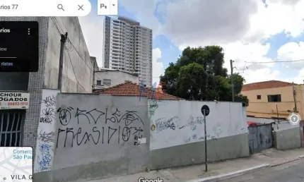 Excelente terreno na vila gustavo, 616m² a.c., 765m² a.t., testada de 36m, zoneamento zeu. estuda 50% em permuta (ref 18.108)