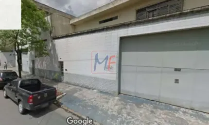 Excelente galpão na mooca, com 1.034 m² a.c., 1.000 m² a.t., testada de 25m, zoneamento zeis 3. não aceita permutas (ref 18.188)