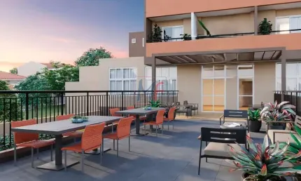Excelente apto no alto da boa vista, com 45m² a.u., 2 dormitórios, sala, cozinha, banheiro, terraço, 1 vaga, lazer (ref 18.821)