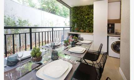Excelente apto studio na Vila Mariana, com 24m², 1 dormitório, sala, cozinha, banheiro, terraço, lazer (REF 18.835)