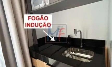 Excelente apto Moema, 21m² a.u., 1 dormitório, cozinha, varanda, recepção concierge 24 hs, lazer . Prox. Shopping Ibirapuera (REF 18.871)