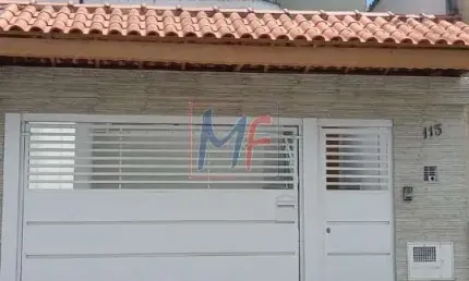 Excelente sobrado na Vila América, com 350m² a.u., 4 dormitórios (1 suíte), sala, cozinha, churrasqueira, depósito, 6 vagas . ZM  (REF 18.984)