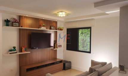 Excelente apto na Vila Mariana, 83m² a.u., 2 dormitórios (1 suíte), sala, cozinha, lavanderia, 2 vagas, lazer. Prox. Metrô Santa Cruz (REF 19.165)