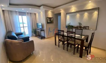 Excelente apto na vila antonieta, com 62m² a.u., 3 dormitórios, sala, cozinha, lavanderia, varanda, 1 vaga, lazer (ref 19.234)