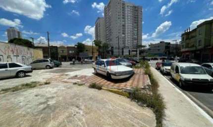 Excelente Terreno  no bairro  do Tatuapé com 544 m² de área de terreno.  prox a UNICID, Clinicas e comércios em geral. ZEUP.  REF: 19.359