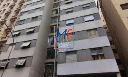 Excelente apto na Bela Vista, com 80m² a.u., 2 dormitórios, sala, cozinha e 2 banheiros. Prox.  Av. Paulista e Av. 23 de Maio (REF 19.384)