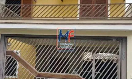 Excelente sobrado  jardim jua, 240 m² a.u., terreno 336 m2, testada 8m, zc , 3 dormitórios (1 suíte), sala, cozinha, área gourmet com churrasqueira, 4 vagas (ref 19.484)