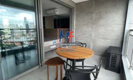 Excelente apartamento (Studio) , 35,50 m²  a.u., 1 dormitório, banheiro, 1 vaga. No prédio mais alto de São Paulo. REF: 19.842