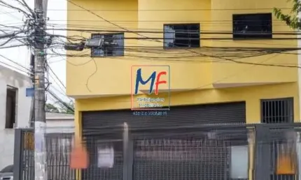 Excelente salão comercial  itaim paulista,  piso superior  com 220 m² de área construída,  terreno 246 m2, 2 testadas, churrasqueira e  2 banheiros. zeis 2 .  ref :19803