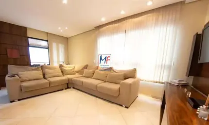 Excelente apto no Parque Mandaqui, 140m² a.u., 4 dormitórios (3 suítes), sala ampla, cozinha, lavanderia, dep. empregada, varanda envidraçada, 2 vagas, lazer (REF 20.186)