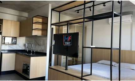 Excelente Apartamento localizado na Vila Madalena com 37m² de área útil , sendo 1 suíte, 1 vaga, área de lazer  com academia, piscina e playground. REF: 19.654