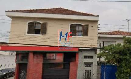 Excelente terreno no Pari, com 190 m² ,  272 m2 a.c. , duas testadas uma de 8m e a outra de 23m, ZEMP. nas proximidades da Av. Pedroso da Silveira (REF 19.857)