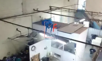 Excelente galpão no parque novo mundo, 180 m² a.u., com 6 cômodos, 4 banheiros, um salão comercial e 1 vaga. zde - prox. rua sargento manuel chagas (ref 19.899)