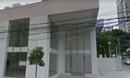Excelente prédio comercial em indianópolis com 1.530 m² de esquina, possui 3 andares, e esta localizado  a 500 m da estação moema do metrô. ref 11.240
