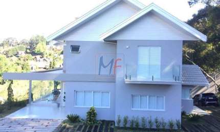 REF 11.367 Casa Nova Moderna no Alto do Capivari, alto padrão sendo 5 suítes, 12 vagas, vigilância 24 h, 548 m² uteis, terreno 1000 m²