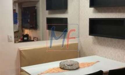 REF 16.387 - Linda cobertura na Vila Linda, de 91 m² a.u., 2 quartos, sala, sacada, cozinha estilo americana, banheiro, 1 vaga e Lazer completo.