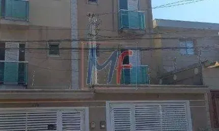 Excelente apartamento cobertura duplex,  na vila junqueira, 73 m² a.u., 2 dorms., 2 aptos por andar, 1 vaga, portão automático. ref: 19.493
