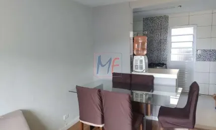 REF: 15.052 - Linda casa na Vila Nova Cachoeirinha, 2 quartos, cozinha americana, quintal, edícula no fundo, 2 vagas, portão automático.