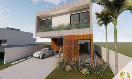 REF: 11.941 Lindissima casa com 406 m² a.c.,  4  suítes, 4 vagas com  Luxo tecnológico upper class,  Condominio Genesis  em  Alphaville.