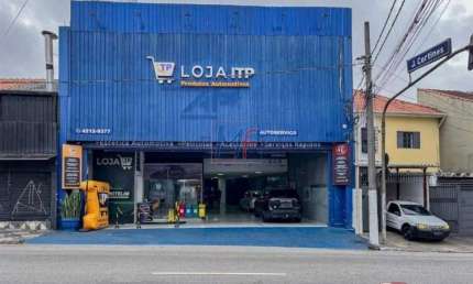 Excelente Prédio Comercial no Ipiranga, com 2.200 m² a.u.,  terreno 803 m2, 7 salas, auditório, refeitório, almoxarifado, depósito, 15 vagas . ZEM - (REF 17.533)