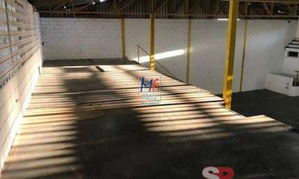 Excelente galpão 500 m² a.u., terreno 423 m2, mezanino, escritório, salão, vestiários masculino e feminino, refeitório e 5 vagas cobertas. Prox. Rua José Rosa (REF 20.336)