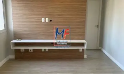 Excelente apartamento localizado no bairro do campo belo, com 1 dorm., com 48 m² de área útil, piso em madeira, 1 banheiro, 1 vaga de garagem, lazer. ref: 20.437
