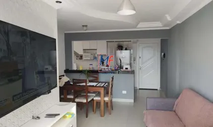 Excelente apto V.Celeste,  65m² a.u., 2 dorms (1 suíte), sala, sacada envidraçada, 2 vagas, lazer. Prox. Av. Imirim (REF 20.486)