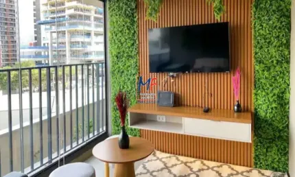 Excelente apto studio  sumaré, com 28m² a.u., 1 dormitório, sala, cozinha, varanda, lazer. prox. metrô v. madalena (ref 20.702)