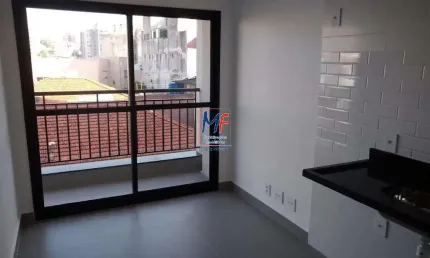 Excelente apto studio , 30m² a.u., 1 dormitório, sala, cozinha,  varanda, lazer. prox. metrô j.s. paulo(ref 20.719)