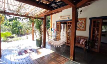 Excelente casa  Ilhabela, 345 m² a.c., 891 m² a.t., 3 suítes, escritório, elevador, piscina, espaço gourmet, 4 vagas REF 20.626