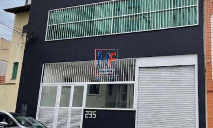 Excelente Prédio Comercial, com 560 m²a.t., dois andares e sub-solo.Com salas amplas, 9 banheiros,6 vagas, copa. REF 20730