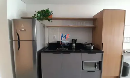 Excelente apto studio jardim anália franco, 25,81m² a.u., integrado com 1 banheiro e sacada. lazer completo. ref 20749