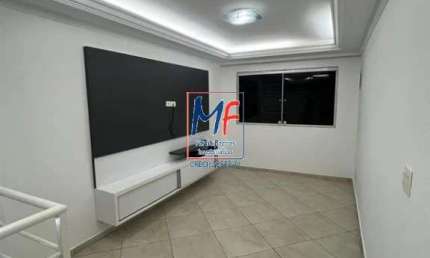 Excelente sobrado na Vila Ré, com 80m² a.u., 2 dormitórios (1 suíte), sala, cozinha, lavanderia, churrasqueira, quarto de serviço/depósito, 2 vagas cobertas (REF 20.827)