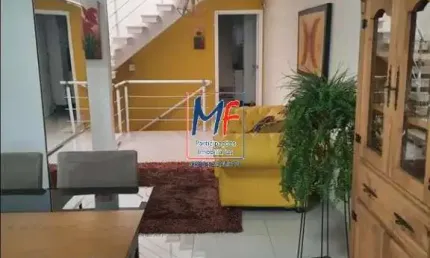 Excelente sobrado na Água Fria, 200m² a.u., 3 dormitórios (3 suítes), sala, cozinha, varanda, área de serviço, depósito, área gourmet, churrasqueira, 3 vagas (REF 20.860)