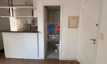 Excelente apto em santa cecília, com 76m² a.u., 1 dormitório (1 suíte), sala, cozinha americana, lavabo, lavanderia, 1 vaga, lazer. prox. metrô marechal deodoro (ref 20.971)
