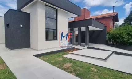 Excelente casa em cond. fechado em Bragança Paulista/SP, 189m² a.u., 3 dormitórios (3 suítes), piscina, área gourmet, churrasqueira, 4 vagas, lazer (REF 20.932)