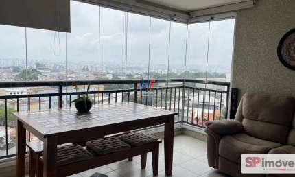 Excelente apto na Vila Vermelha, com 85m² a.u., 2 dormitórios (1 suíte), sala, cozinha, varanda gourmet, lavanderia, 1 vaga, lazer (REF 20.938)