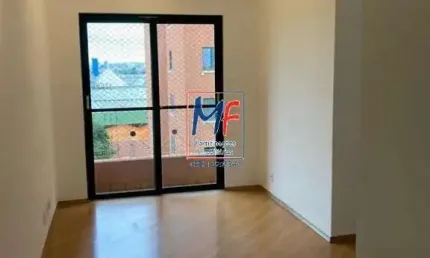 Excelente apto na vila do castelo, com 53m² a.u., 2 dormitórios, sala, cozinha, varanda, área de serviço, 1 vaga, lazer. prox. shopping interlagos (ref 20.956)