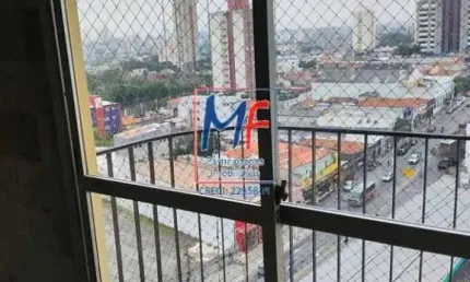 Excelente apto na chácara santo antônio (zona leste sp) com 54m² a.u., 2 dormitórios, sala, cozinha, varanda, 1 vaga. prox. av. conselheiro carrão (ref 21.073)