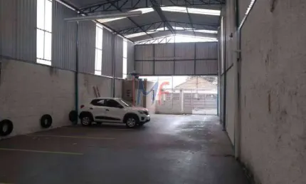 Excelente galpão  vila moinho velho, com 400m² em vão livre, pé direito de 7m², testada de 8 m ,  zoneamento zm.  1 banheiro. ideal para estacionamento. - ref 12.297