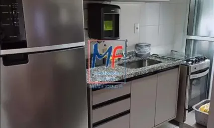Excelente apto na Chácara Santo Antônio (Zona Sul SP), 53m² a.u., 2 dormitórios (1 suíte), sala, cozinha, área de serviço, varanda envidraçada, 1 vaga, lazer (REF 21.107)