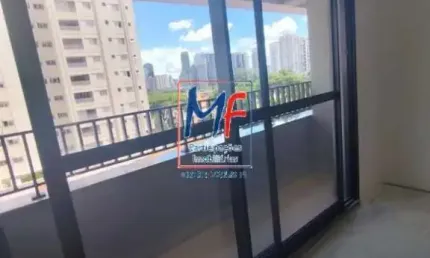 Excelente apto studio na vila cordeiro, com 23m² a.u., 1 dormitório, cozinha, banheiro, varanda, lazer. prox. avenidas morumbi e santo amaro (ref 21.120)